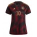 Tanie Strój piłkarski Niemcy Serge Gnabry #10 Koszulka Wyjazdowej dla damskie MŚ 2022 Krótkie Rękawy